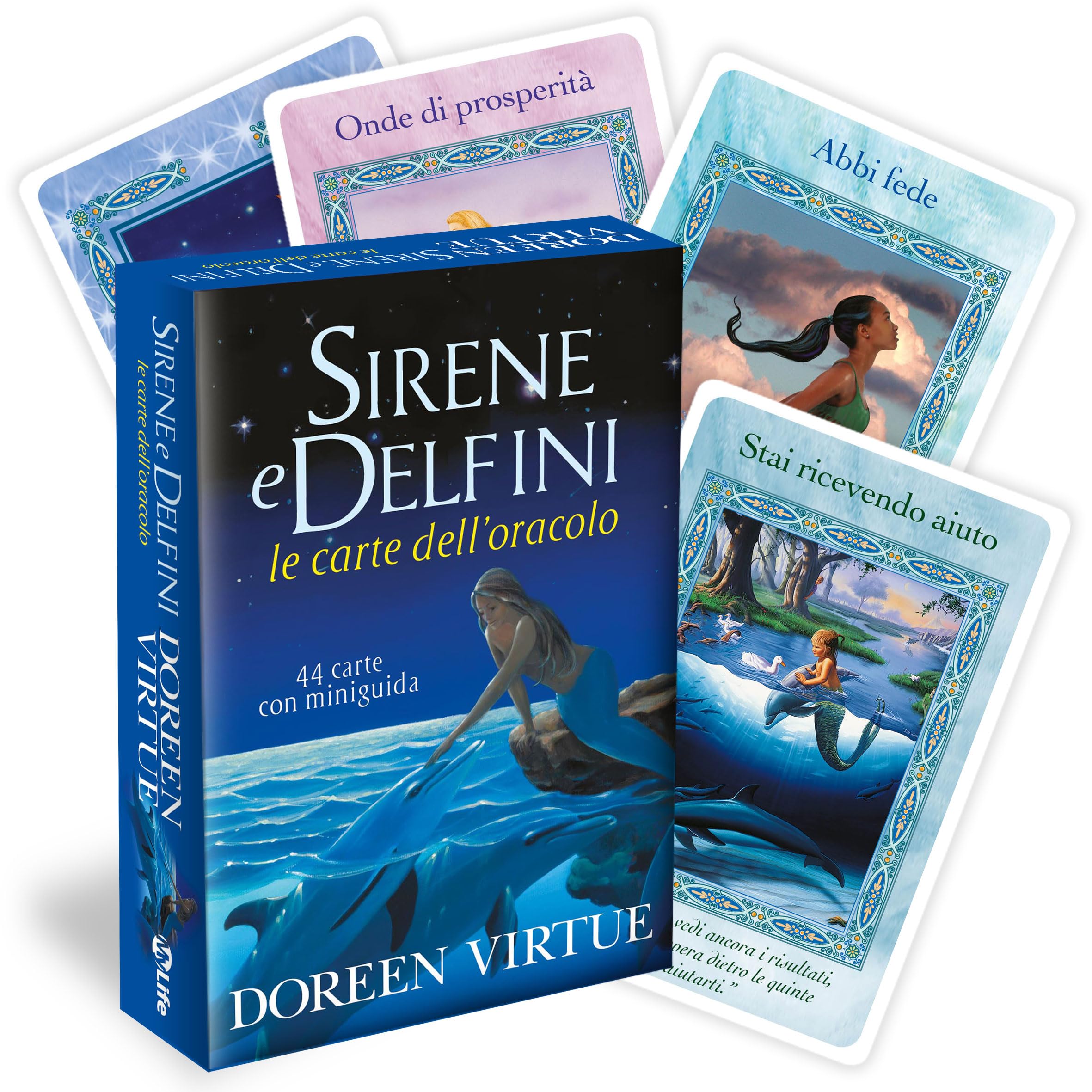 Sirene e delfini. Le carte dell'oracolo. 44 Carte. Con libro (Spiritualità e tecniche energetiche) Religion & Esotericism