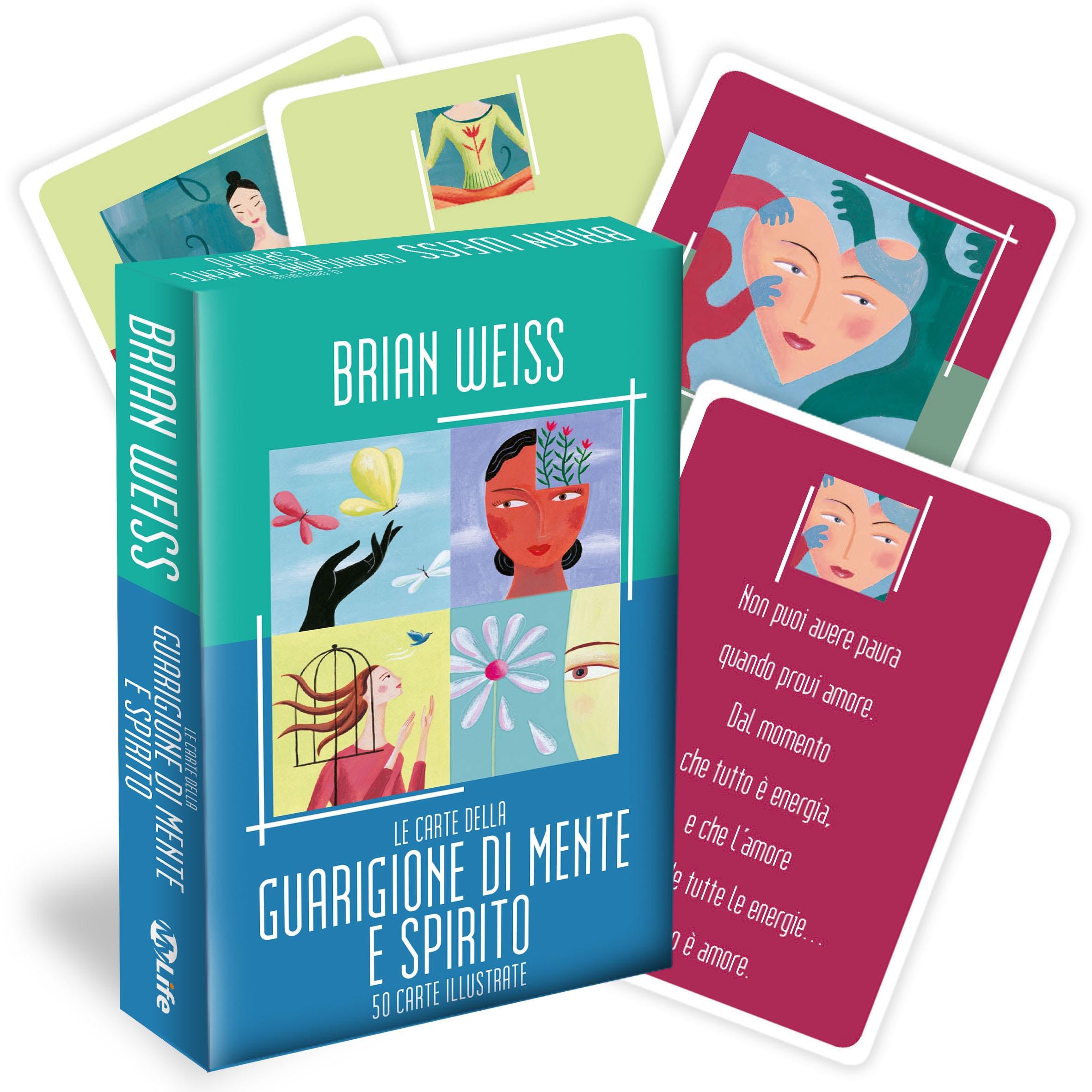 Le carte della guarigione di mente e spirito. 50 carte illustrate book