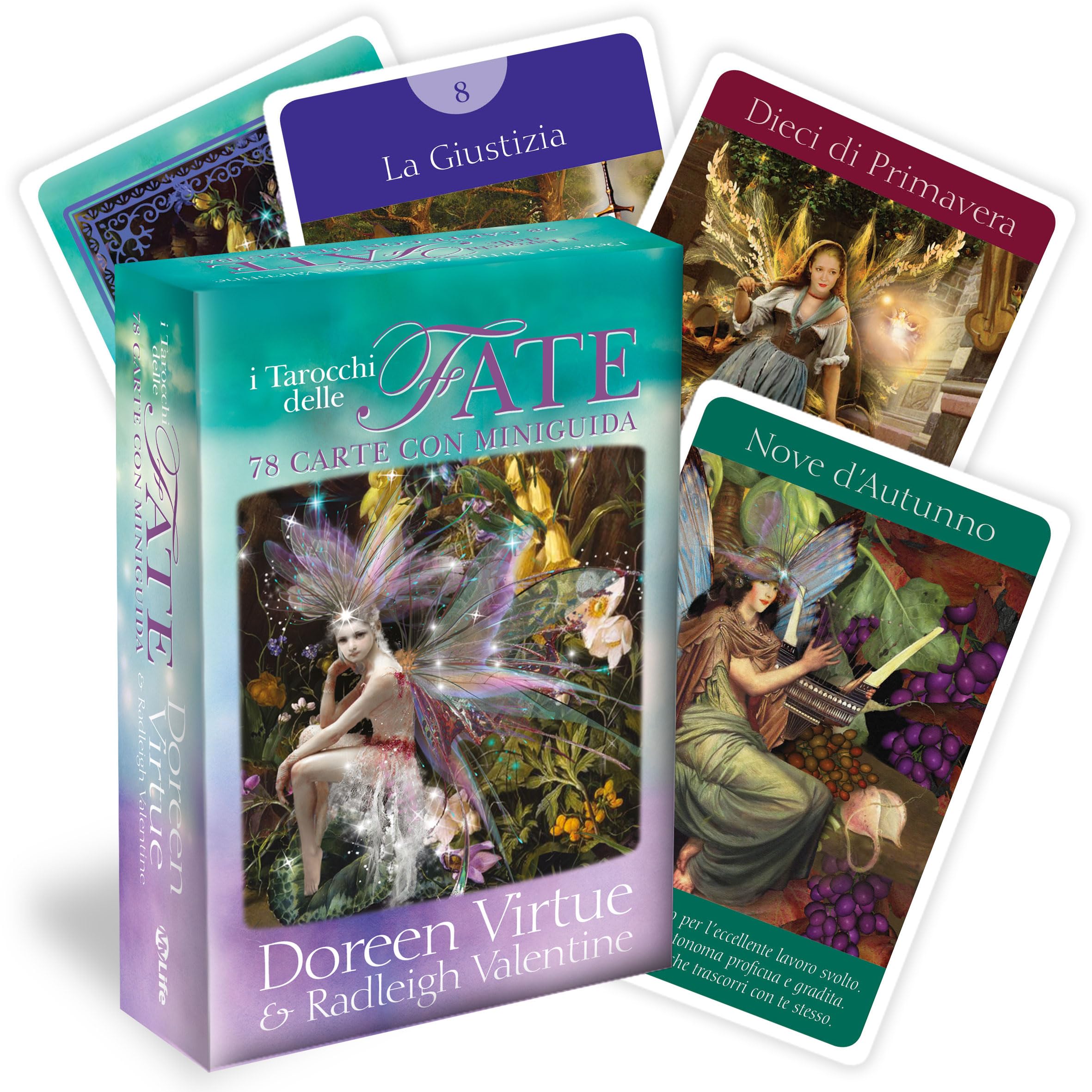 I tarocchi delle fate. 78 carte con miniguida Religion & Esotericism