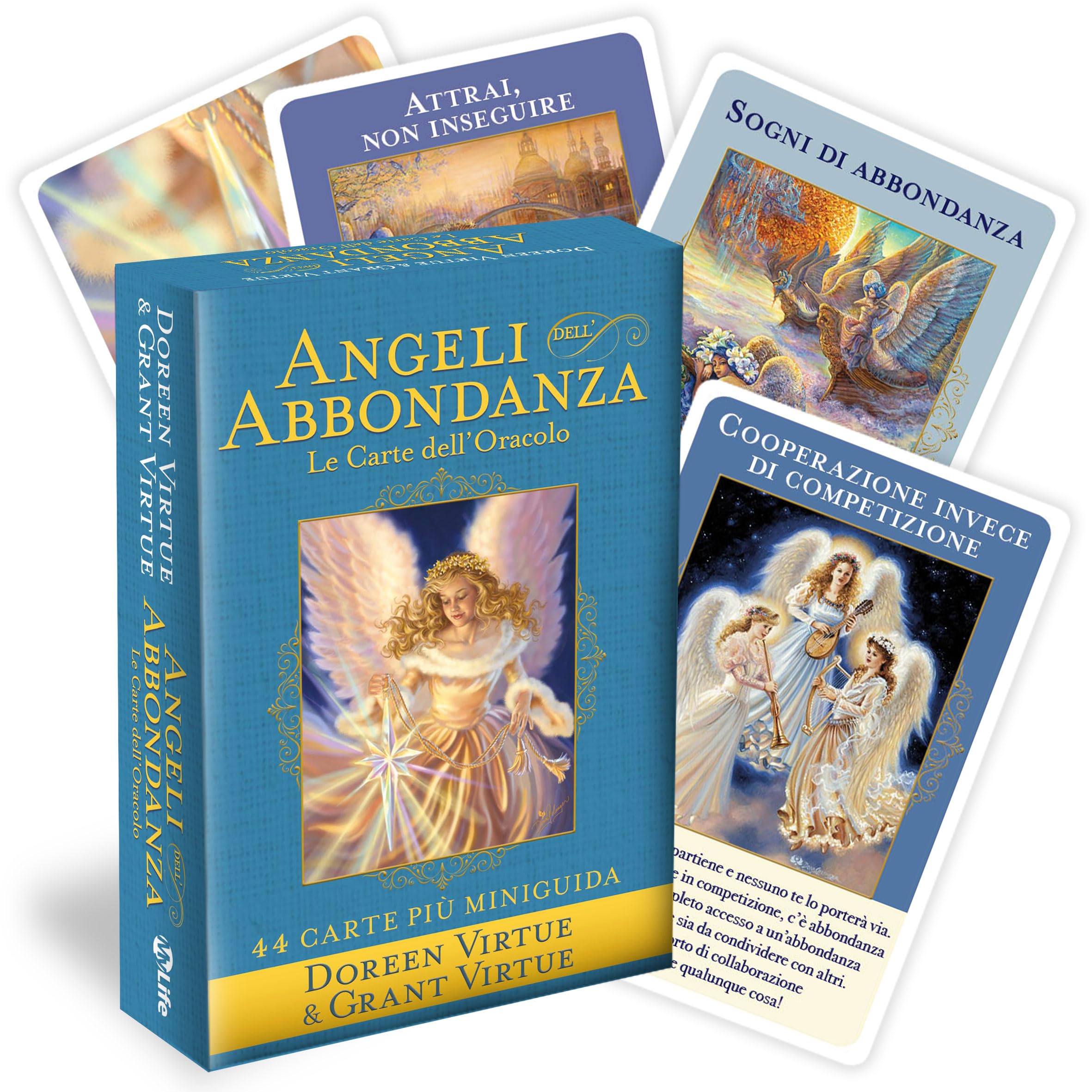 Angeli dell'abbondanza. Le carte dell'oracolo. La miniguida. Con 44 Carte book