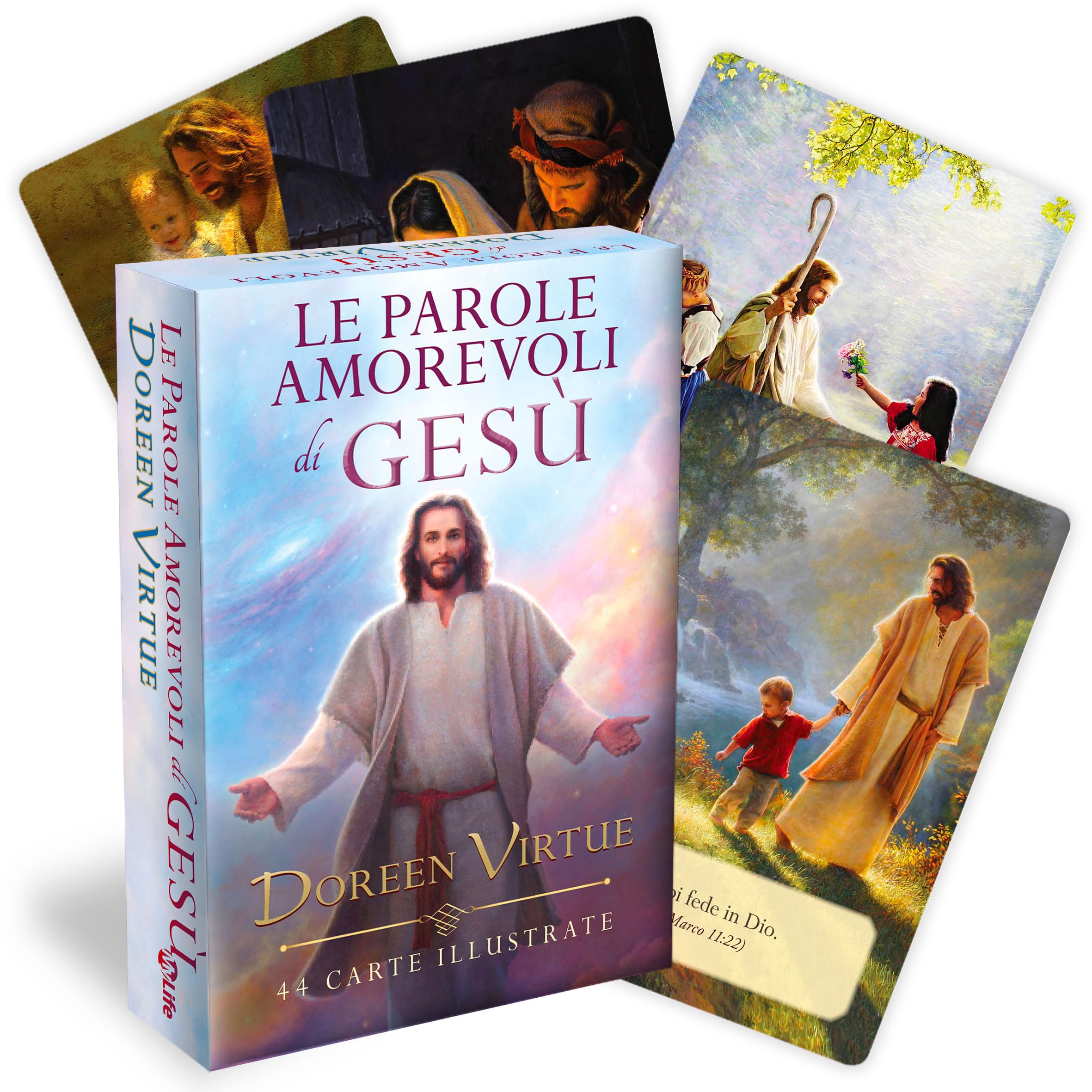 Le parole amorevoli di Gesù. 44 carte illustrate book