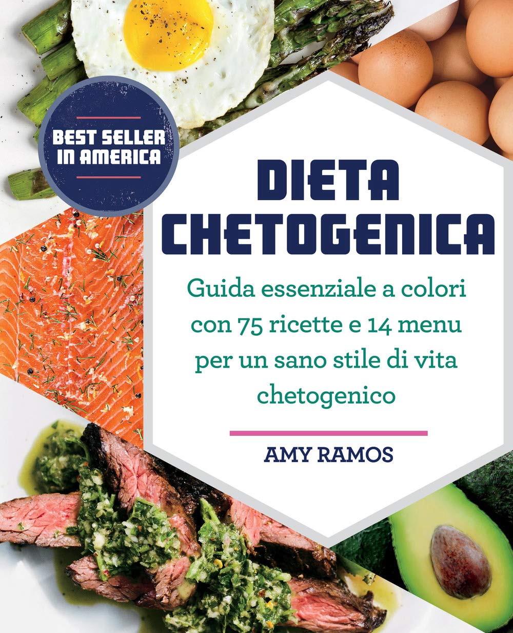 Dieta chetogenica. Guida essenziale a colori con 75 ricette e 14 menu per un sano stile di vita chetogenico book