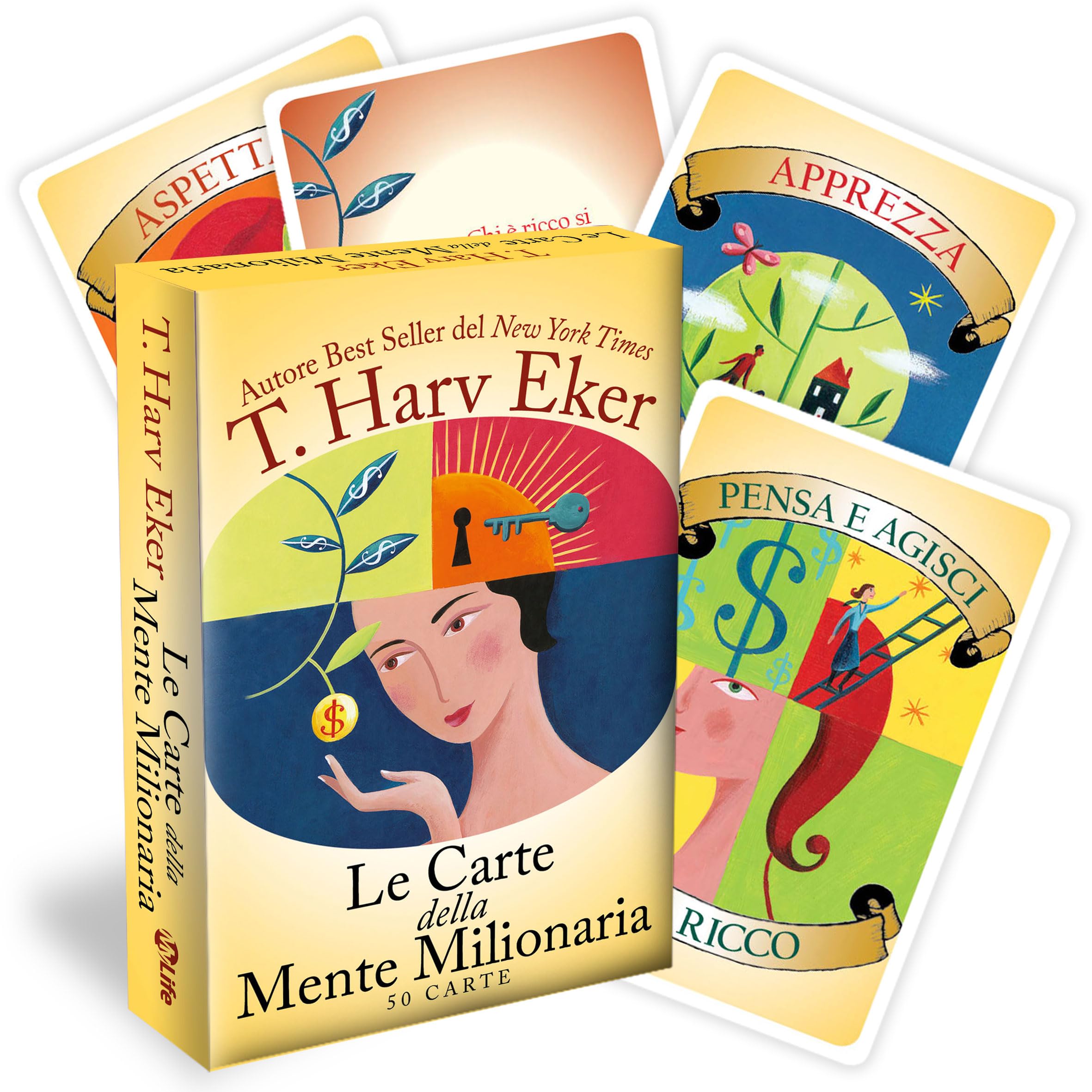 Le carte della mente milionaria. 50 carte illustrate Business, Finance & Career