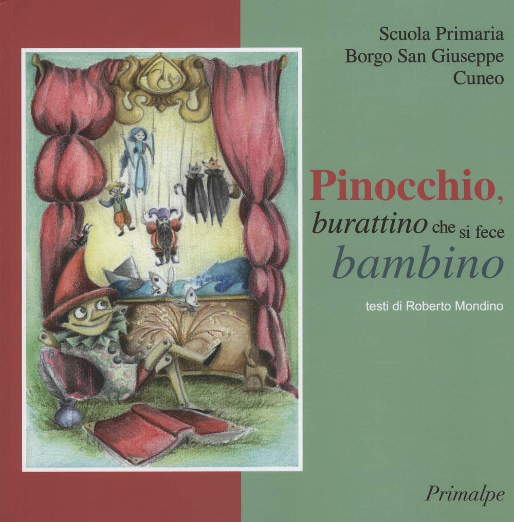 Pinocchio, burattino che si fece bambino book