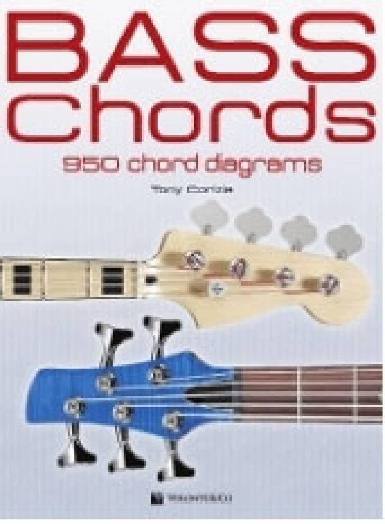BASS CHORDS 950 CHORD DIAGRAMS BASS Sheet Music