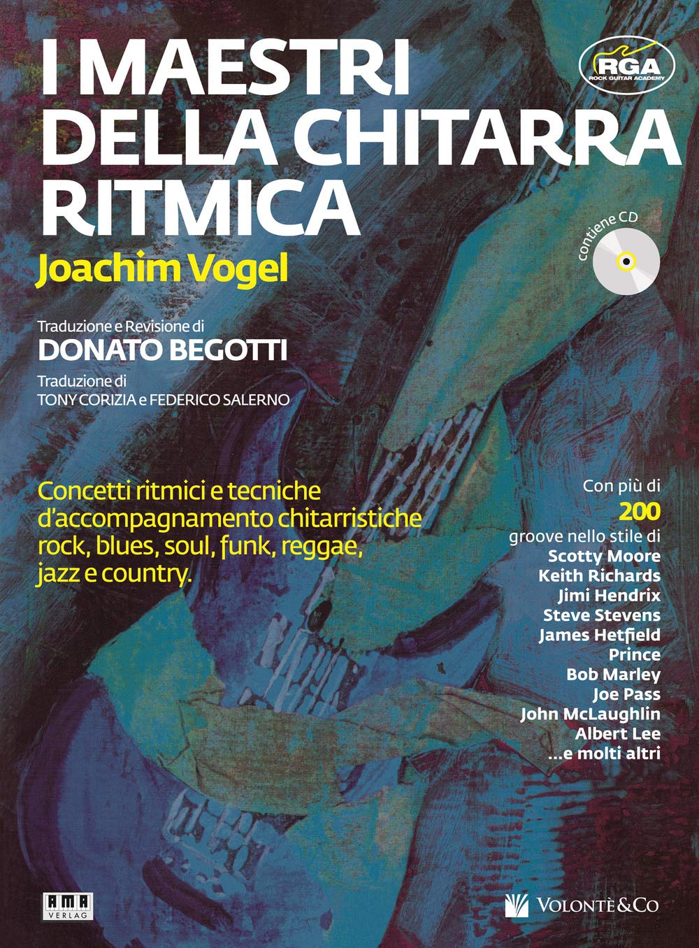 I Maestri Della Chitarra Ritmica: Volonte' Editore Arts & Music