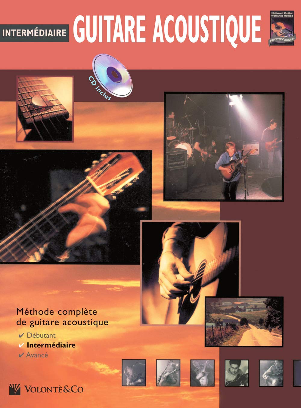Greg horne : guitare acoustique intermediaire - recueil avec cd book