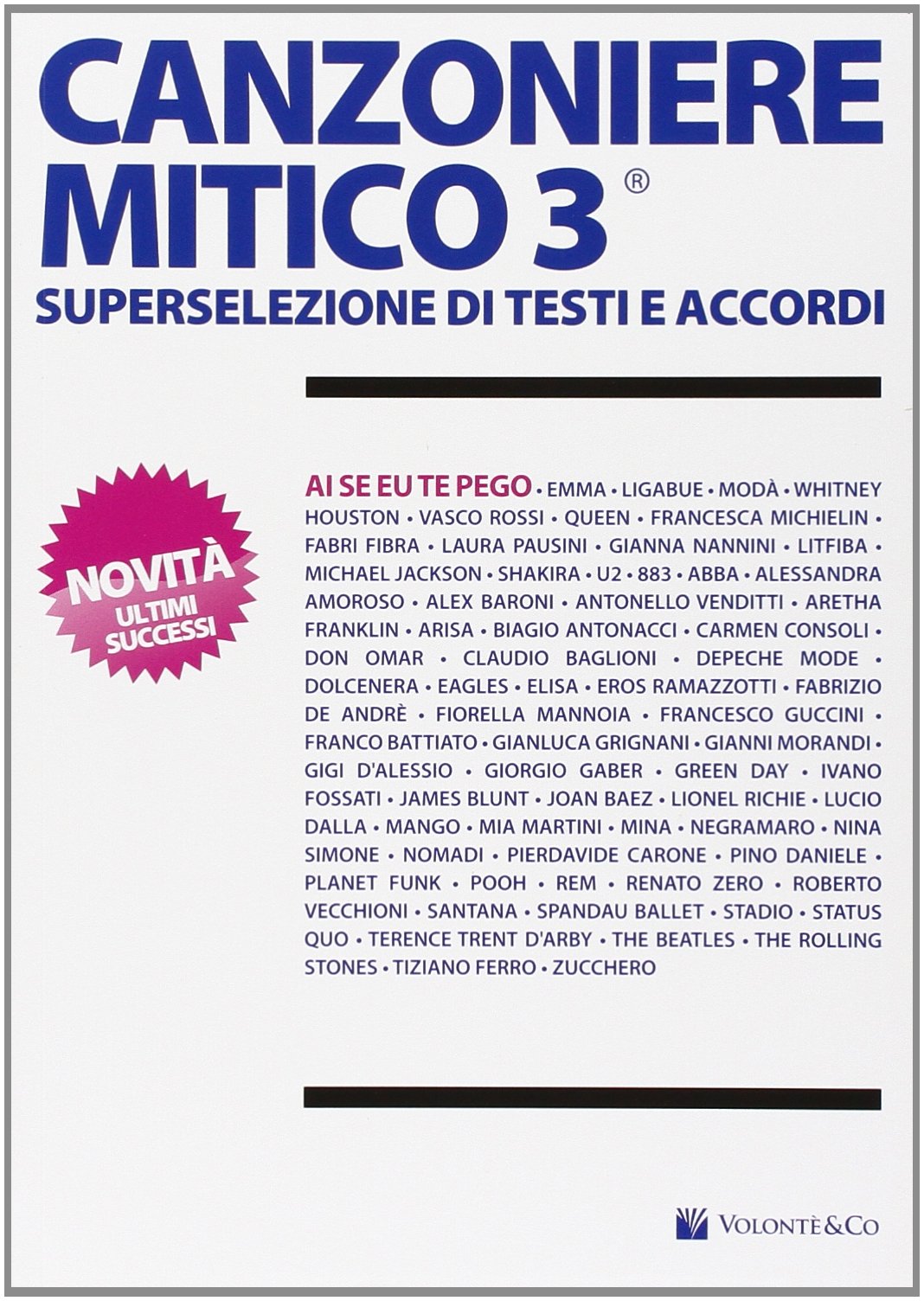 Canzoniere Vol 3 (Musica-Repertorio) Sheet Music
