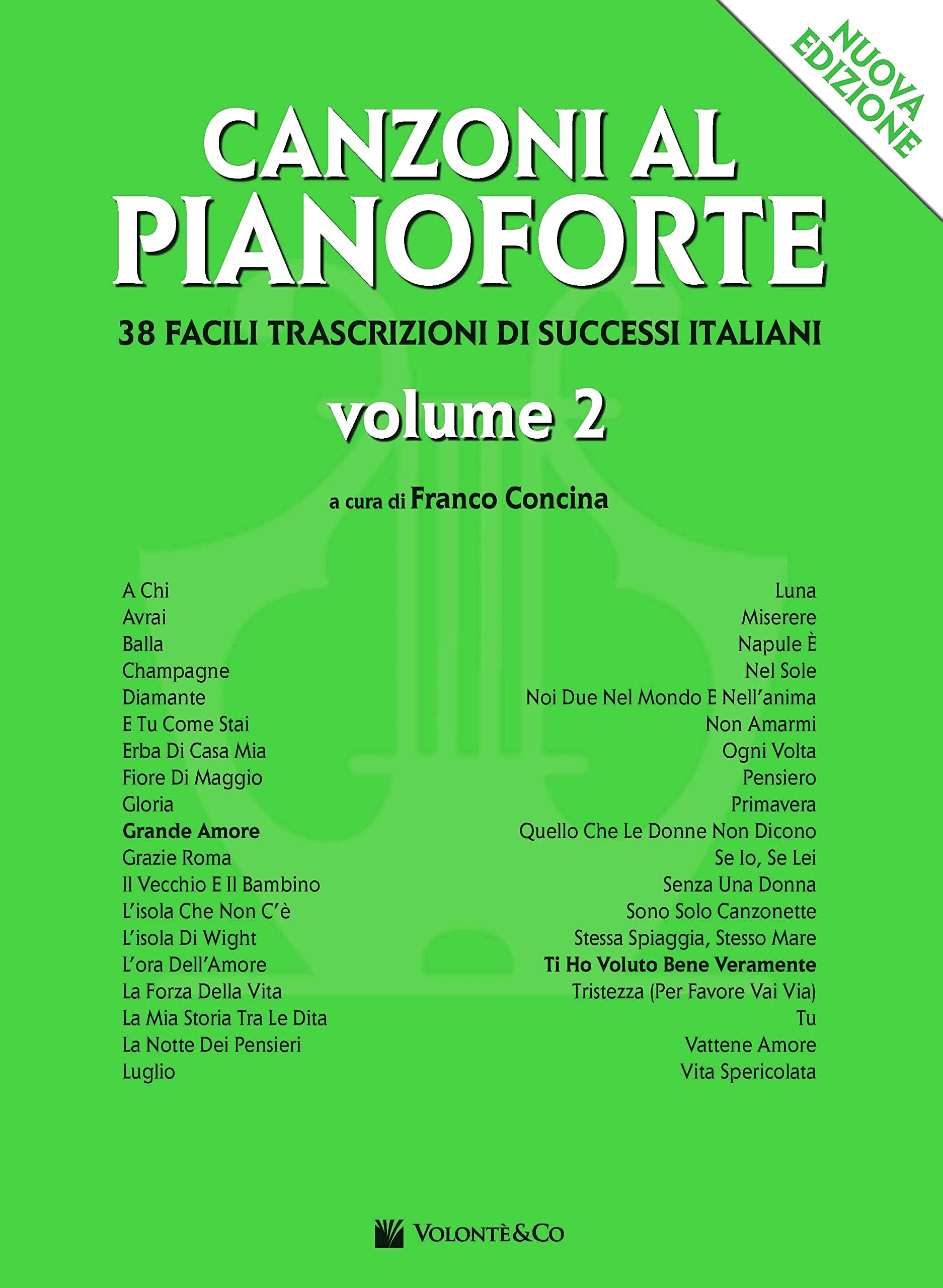 Canzoni Al Pianoforte Vol. 2 book