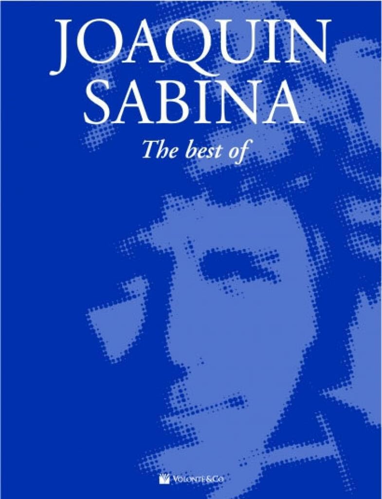 Joaquin sabina: the best of piano, voix, guitare book