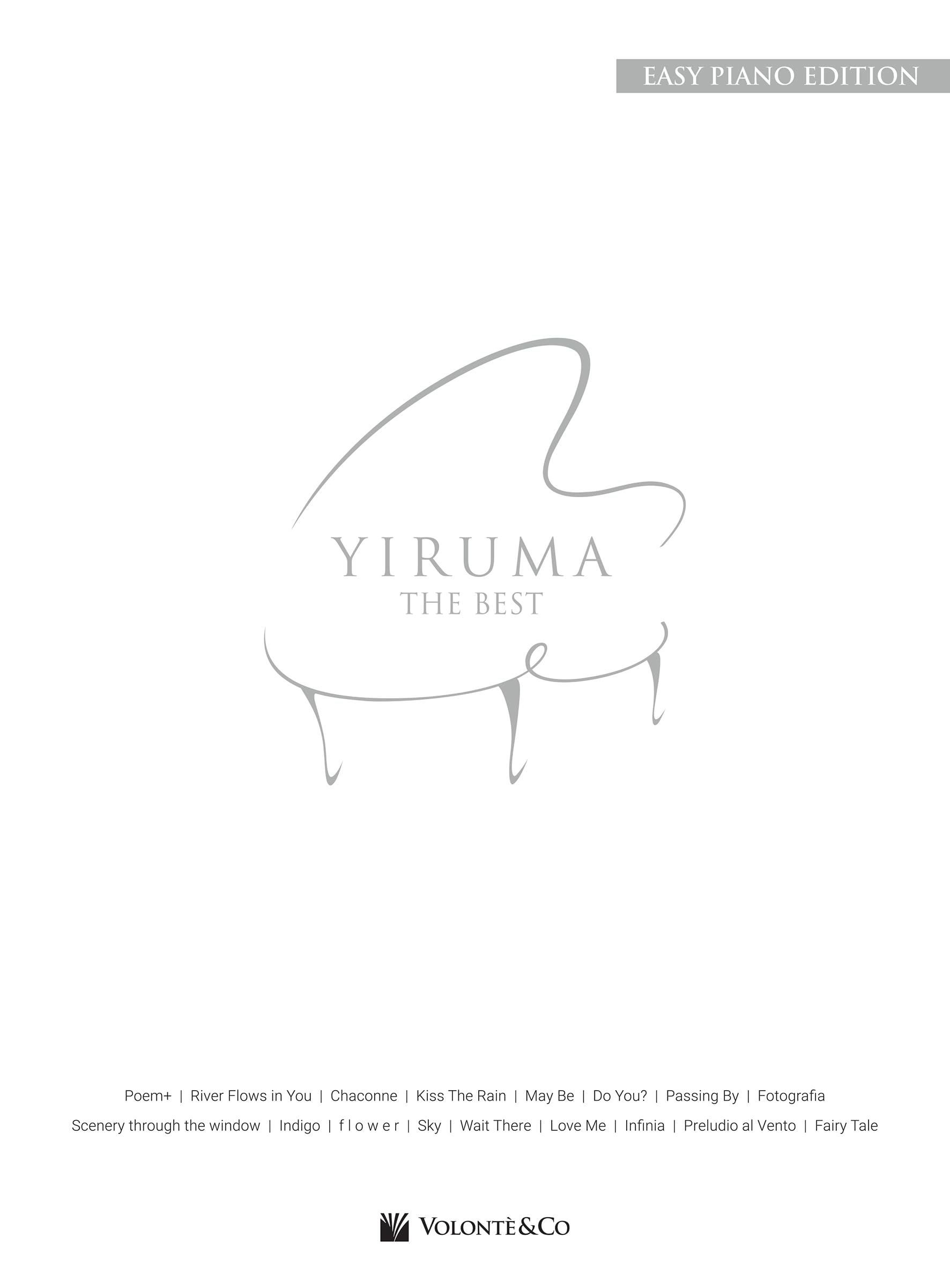 Yiruma The Best - Easy Piano Edition (Musica-Repertorio) Sheet Music