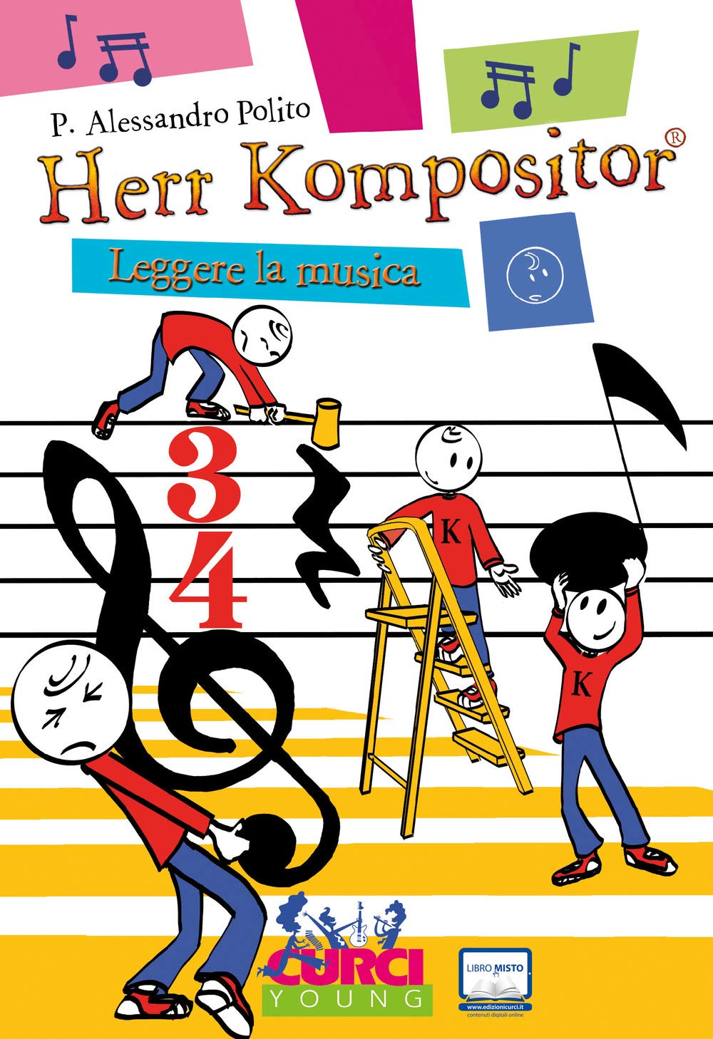 Herr Kompositor. Leggere la musica book