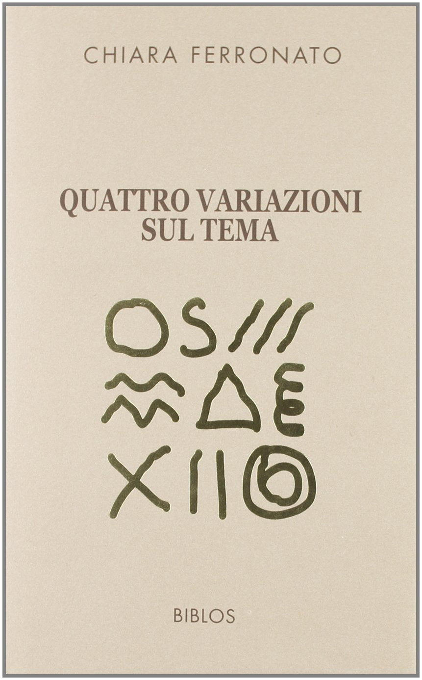 Quattro variazioni sul tema book