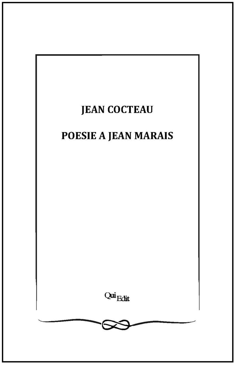 Poesie a Jean Marais Poetry