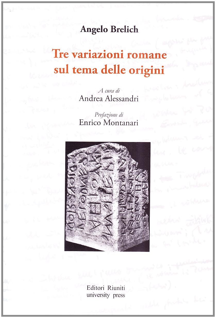 Tre variazioni romane sul tema delle origini book