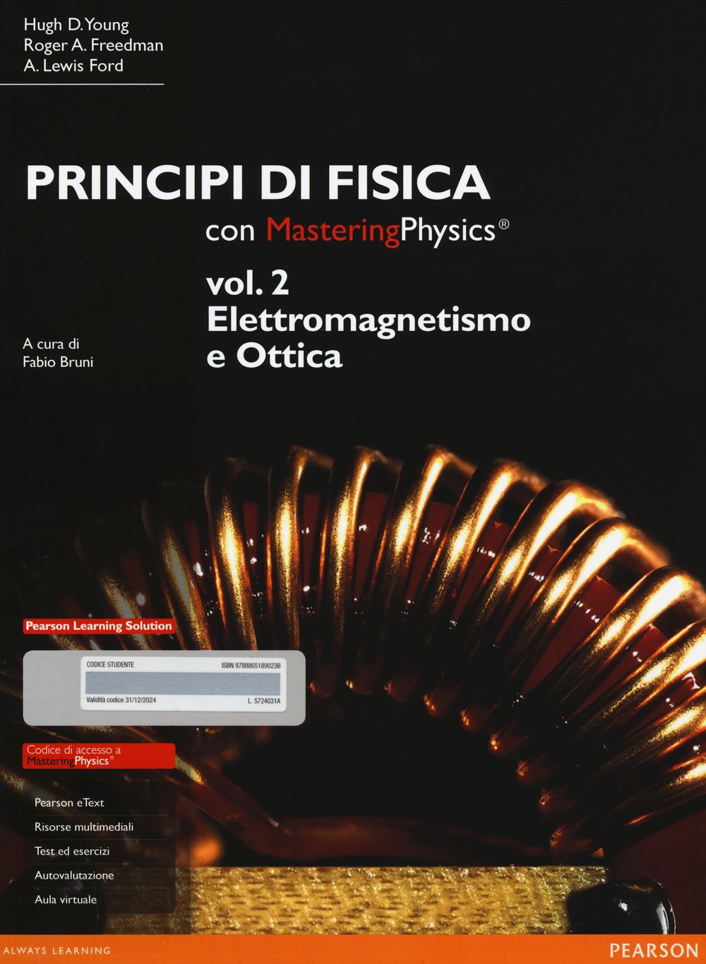 Principi di fisica. Con masteringphysics. Con espansione online. Elettromagnetismo e ottica (Vol. 2) book