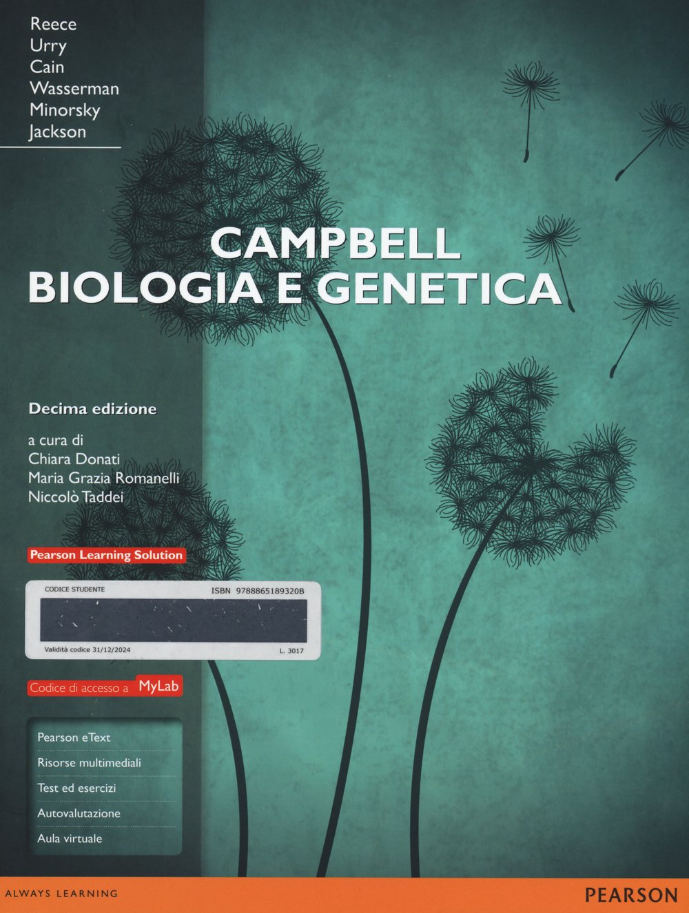Campbell. Biologia e genetica. Ediz. mylab. Con aggiornamento online. Con e-book book