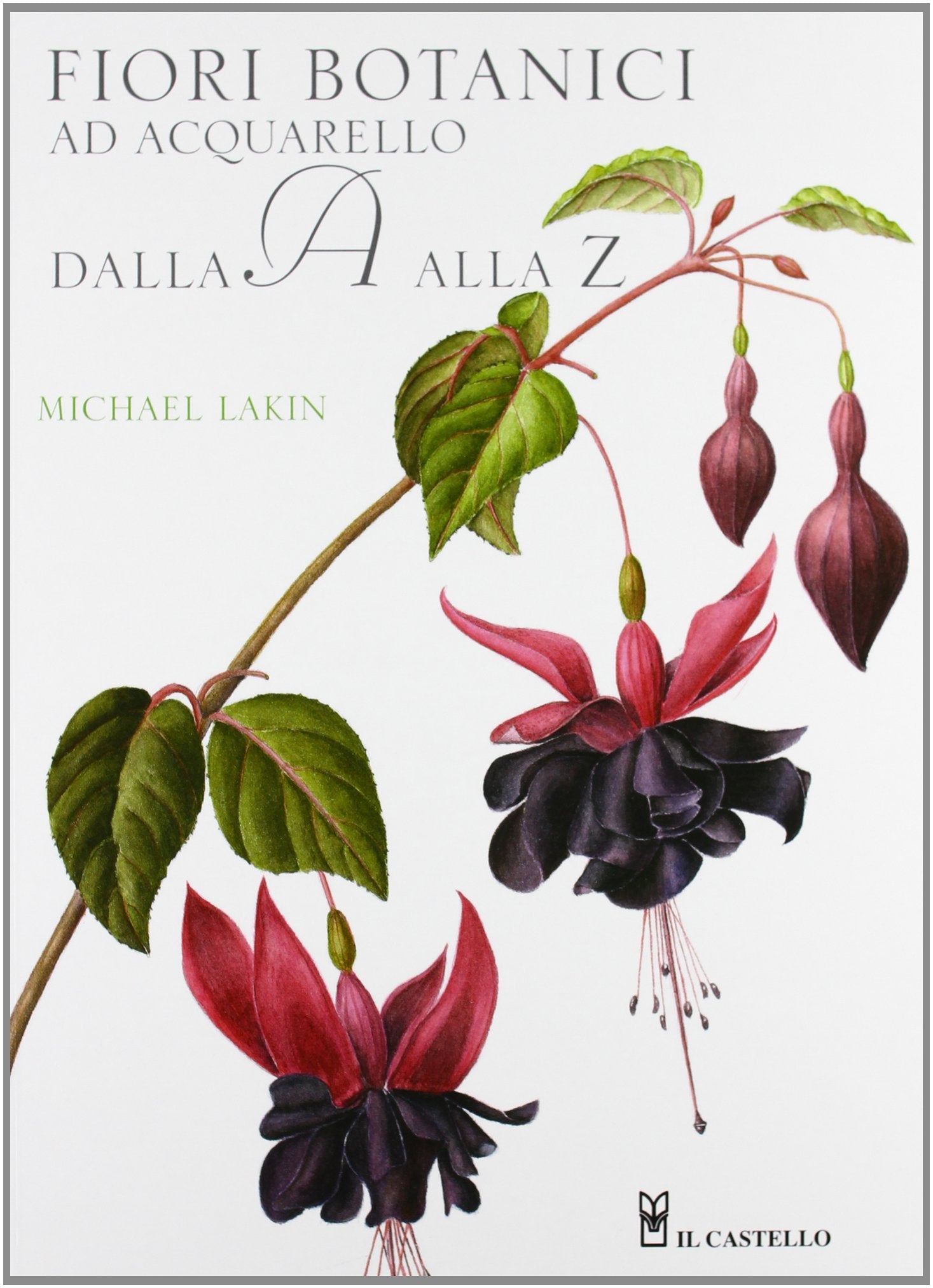 Fiori botanici ad acquerello dalla A alla Z. Ediz. illustrata book