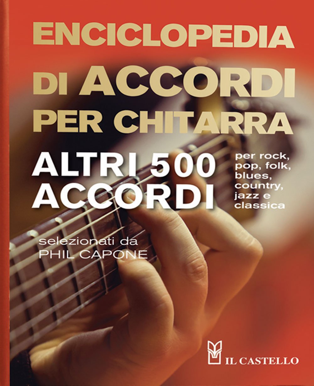Enciclopedia di accordi per chitarra. Altri 500 accordi book