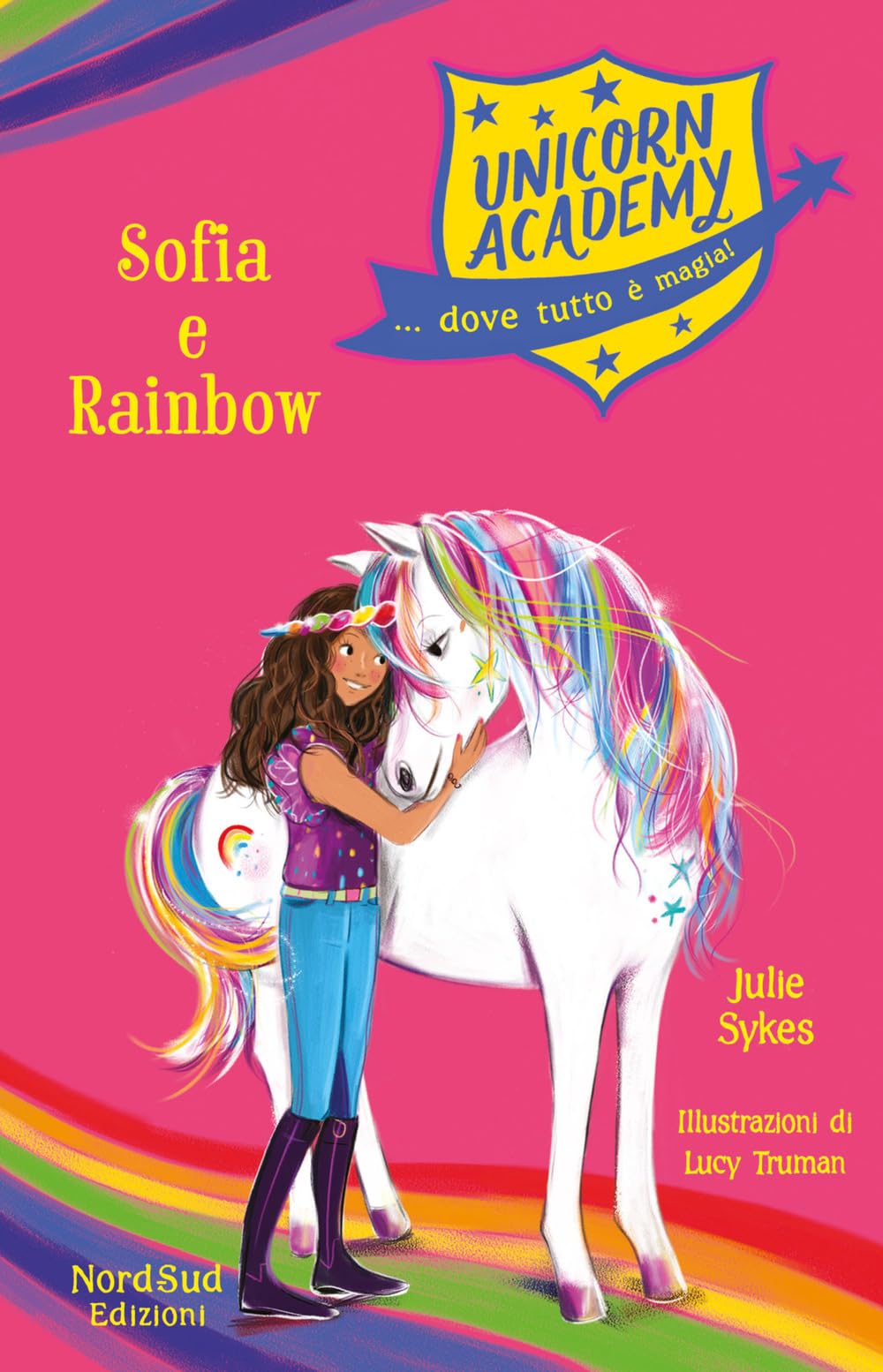 Sophia e Rainbow. Unicorn Academy book
