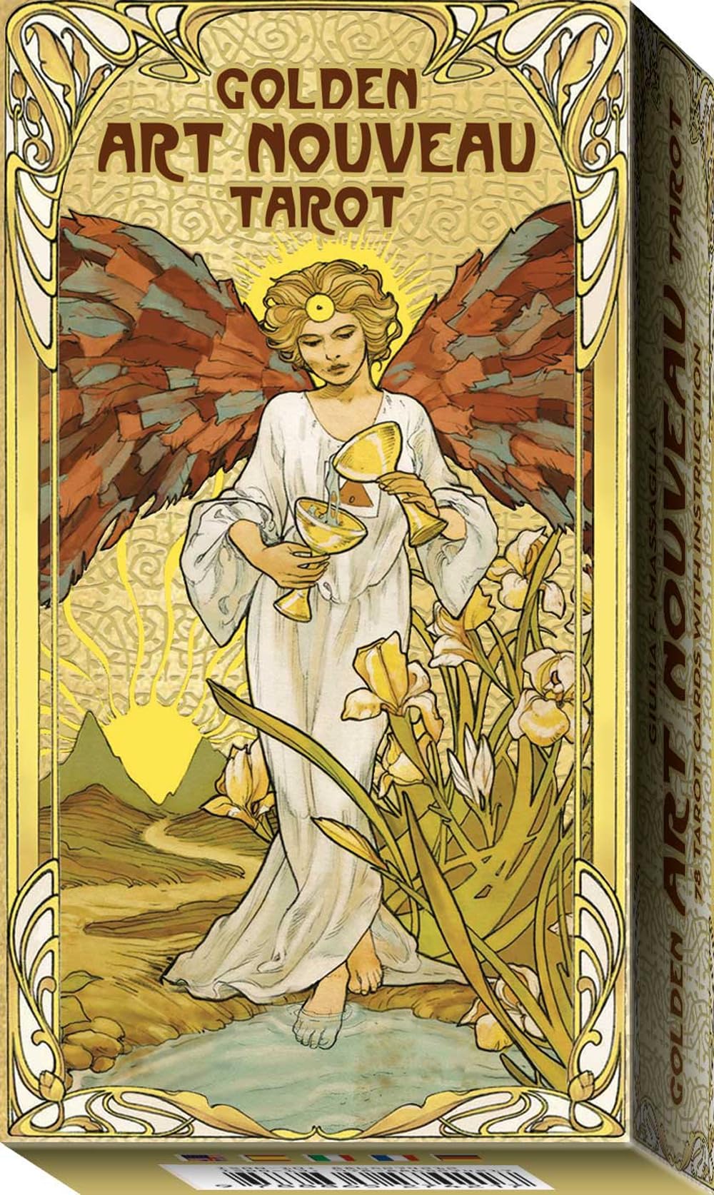 Golden Art Nouveau Tarot (Tarocchi) Religion & Esotericism
