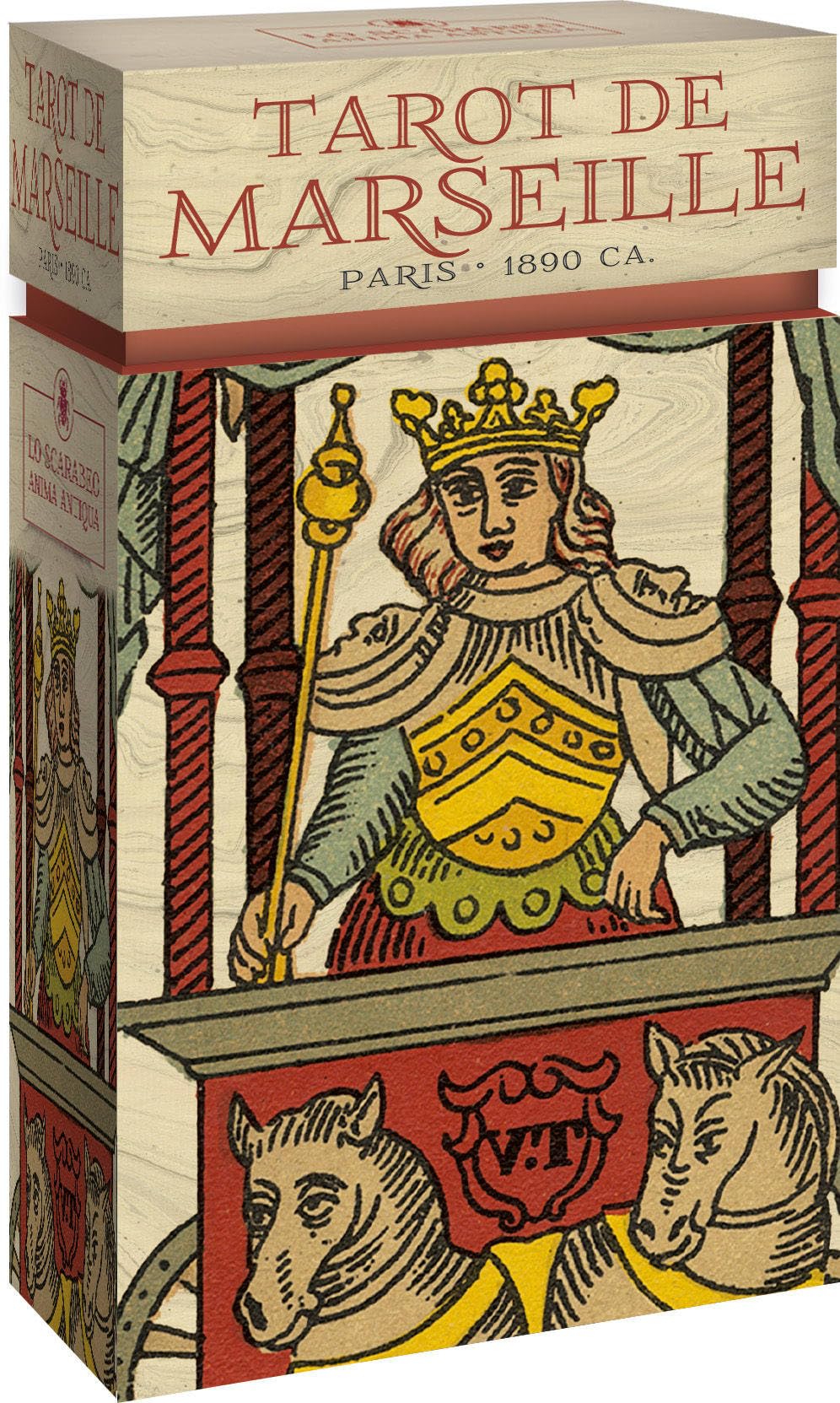 Tarot De Marseille: Paris Ca. 1890 (Tarocchi) Religion & Esotericism