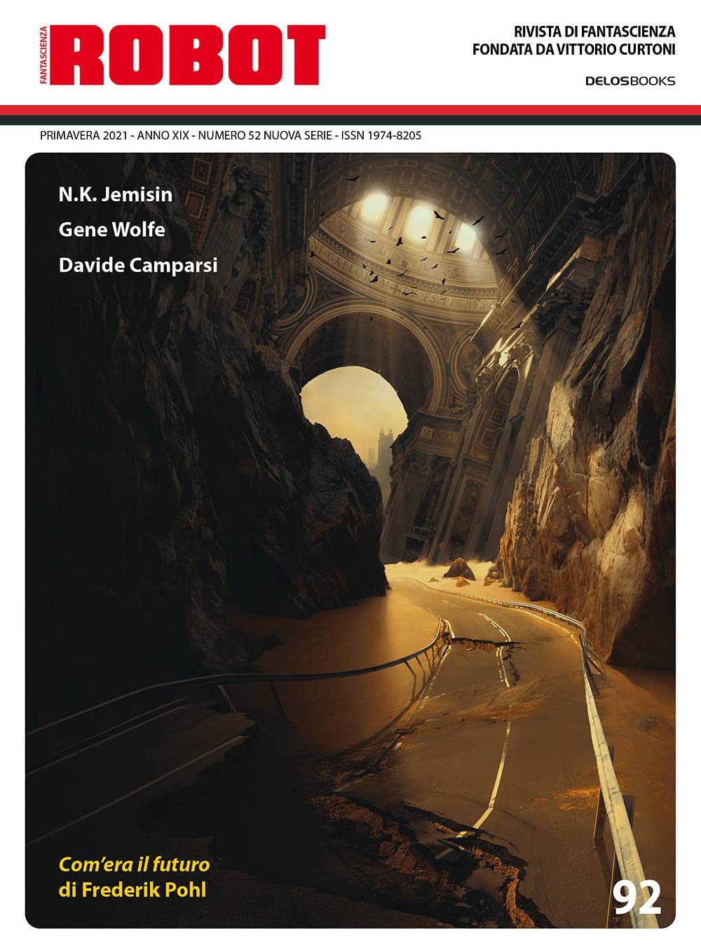 Robot. Rivista di fantascienza (2021) (Vol. 92) Contemporary literature