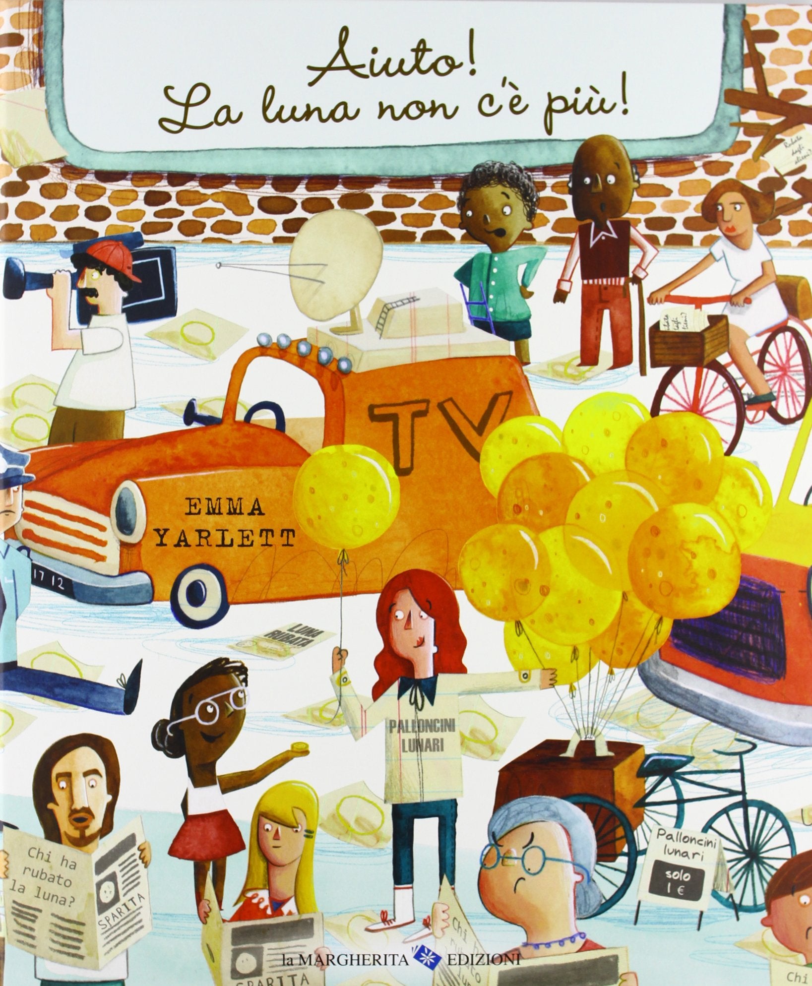 Aiuto! La luna non c'è più! Ediz. illustrata book