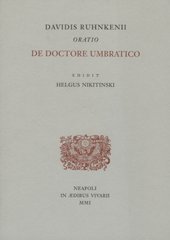 Oratio «De doctore umbratico» (Collezione Vivarium) Contemporary literature