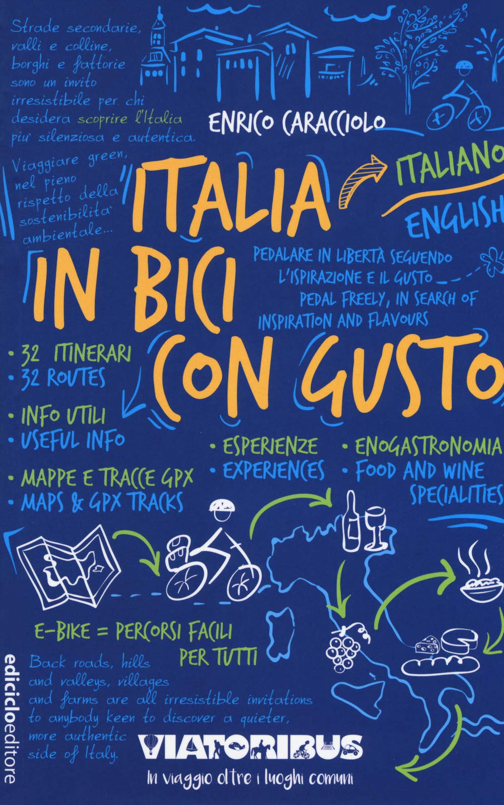 Italia in bici con gusto Leisure, Home & Garden
