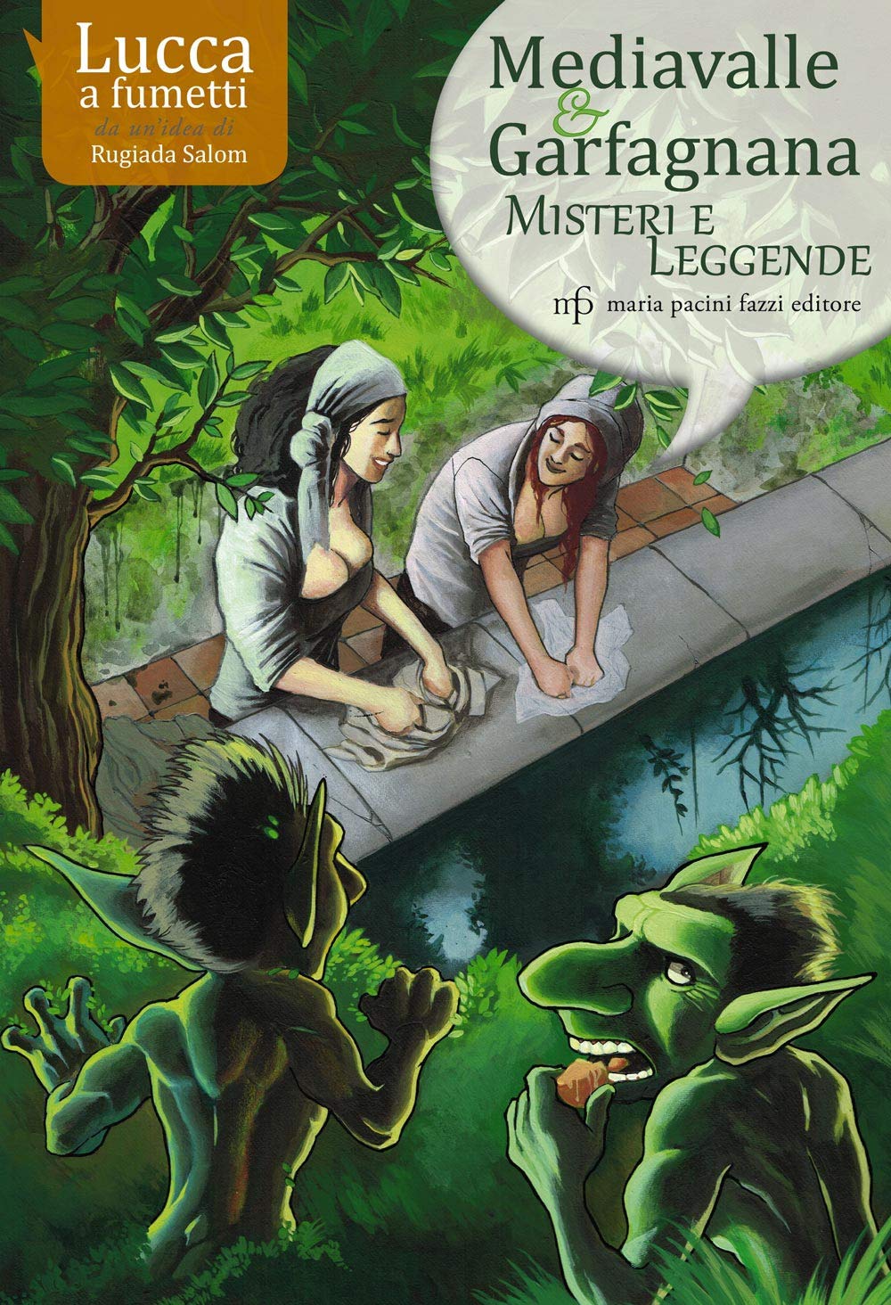 Mediavalle e Garfagnana. Lucca a fumetti. Misteri e leggende book