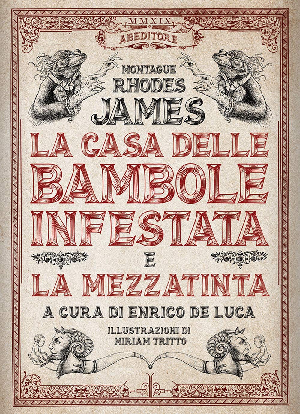 La casa delle bambole infestata e La mezzatinta book