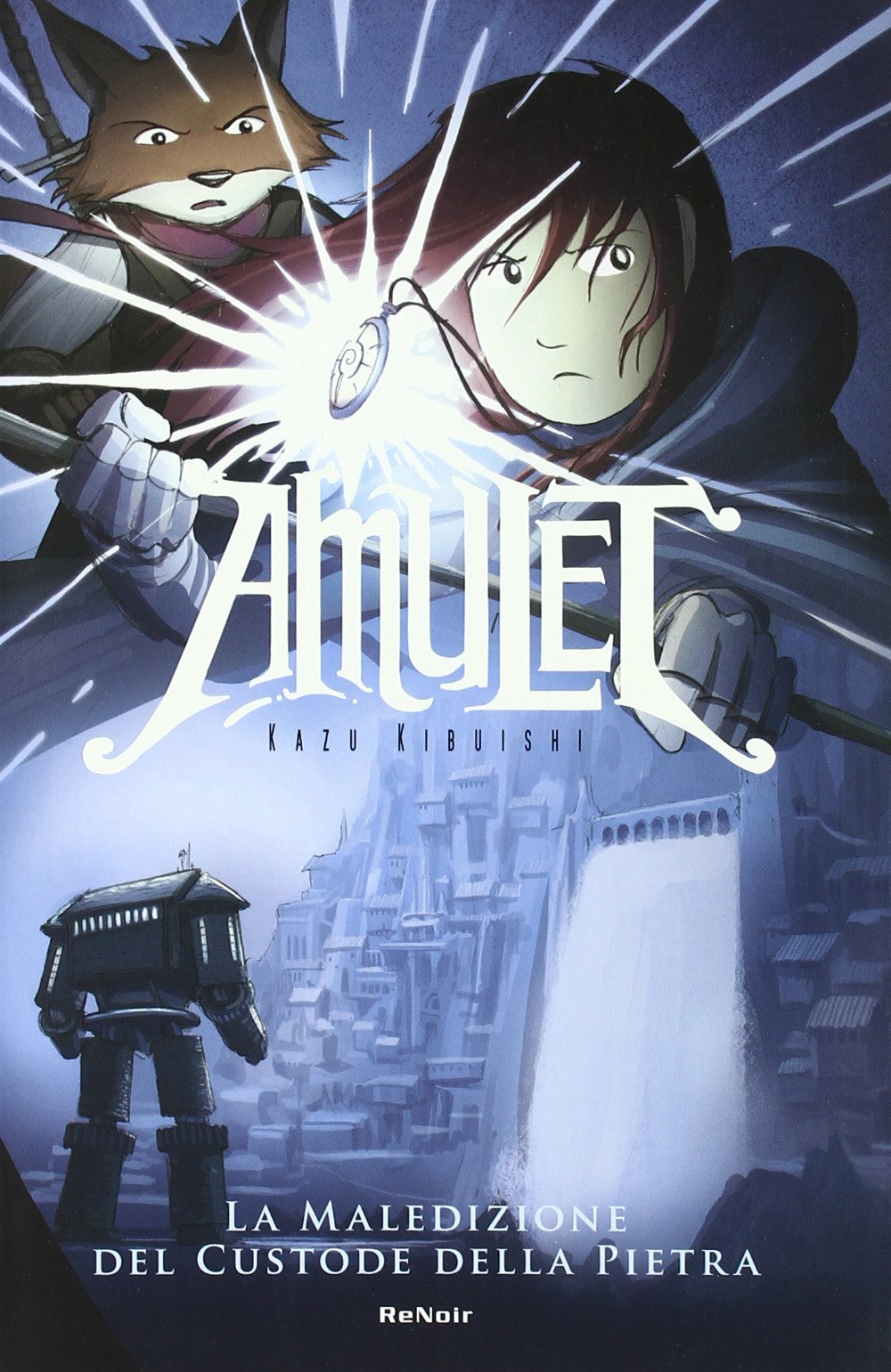 La maledizione del custode della pietra. Amulet Manga