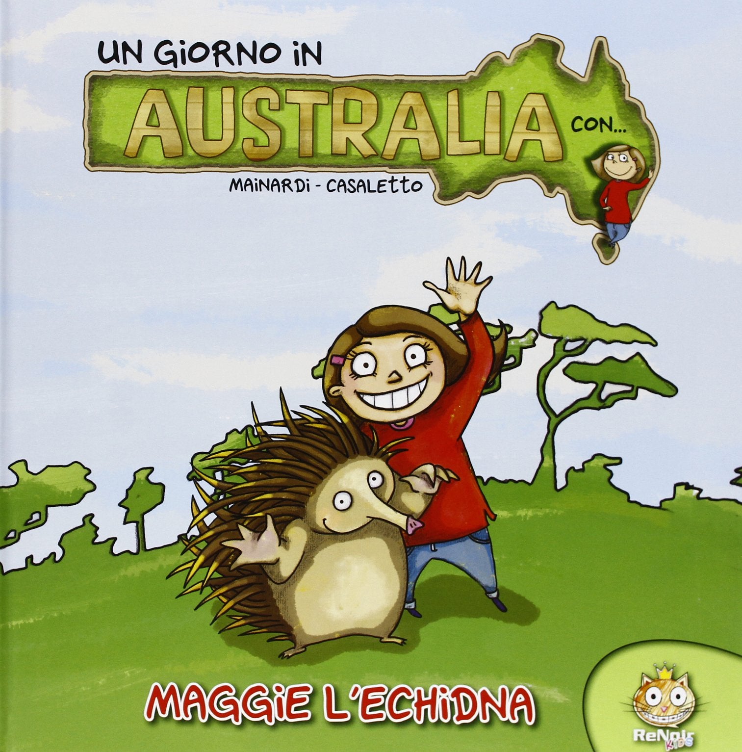 Un giorno in Australia. Maggie l'Echidna. Ediz. illustrata book