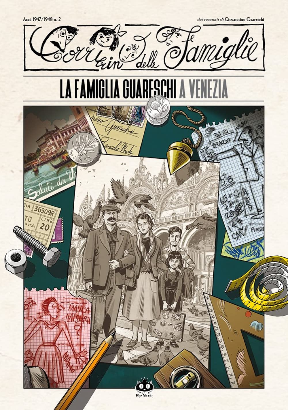 La famiglia Guareschi a Venezia Manga