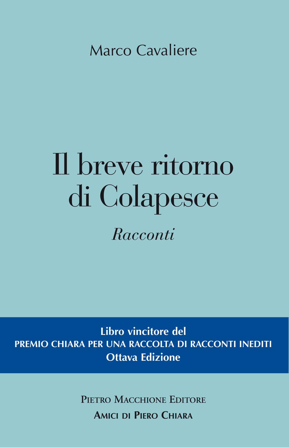 Il breve ritorno di Colapesce book