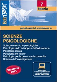 EdiTEST 7. Teoria. Scienze psicologiche. Per la preparazione ai test di ammissione. Con software di simulazione book