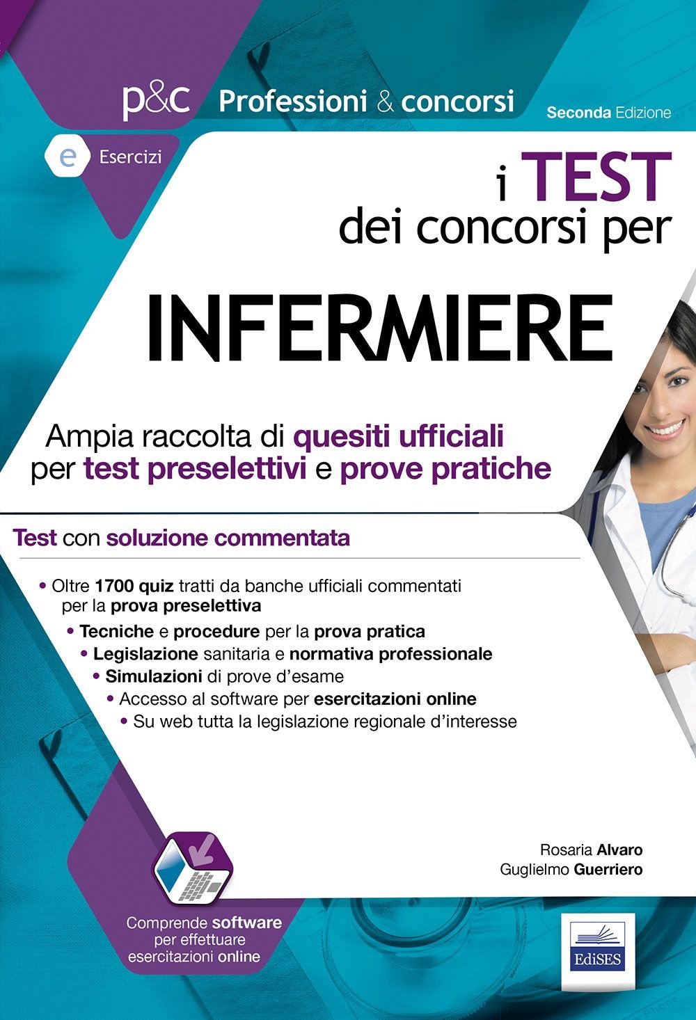 i Test dei concorsi per Infermiere: Ampia raccolta di quesiti ufficiali book