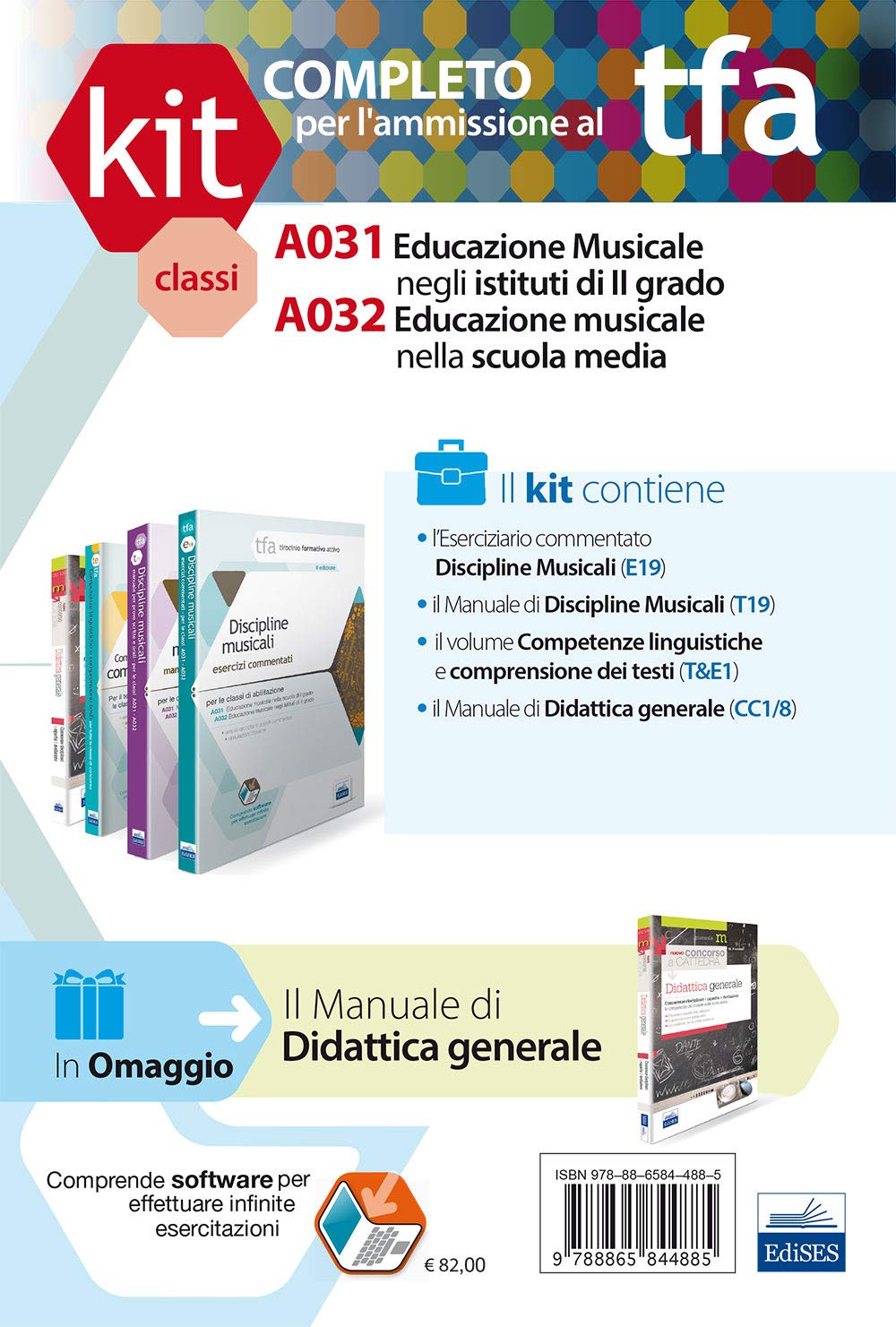 TFA. Classi A031-A032 prove scritte e orali. Manuale di teoria ed esercizi di educazione musicale. Kit completo. Con software di simulazione book