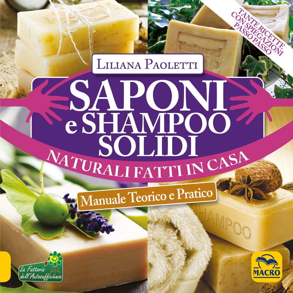 Saponi e shampoo solidi, naturali, fatti in casa. Manuale teorico e pratico book