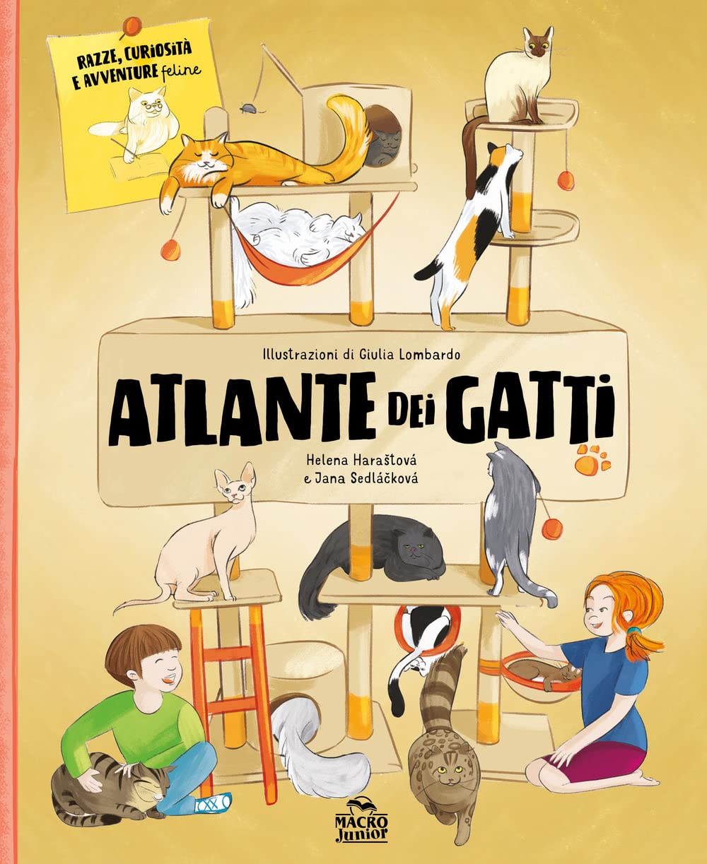 Atlante dei gatti. Razze, curiosità e avventure feline book