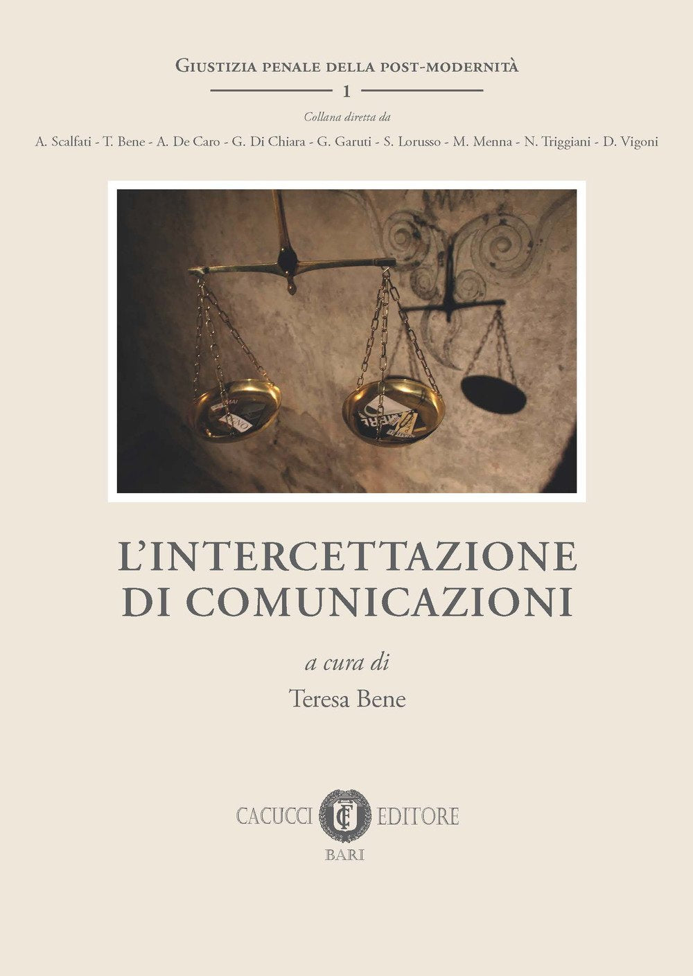 L'intercettazione di comunicazioni (Giustizia penale della post-modernità) Law
