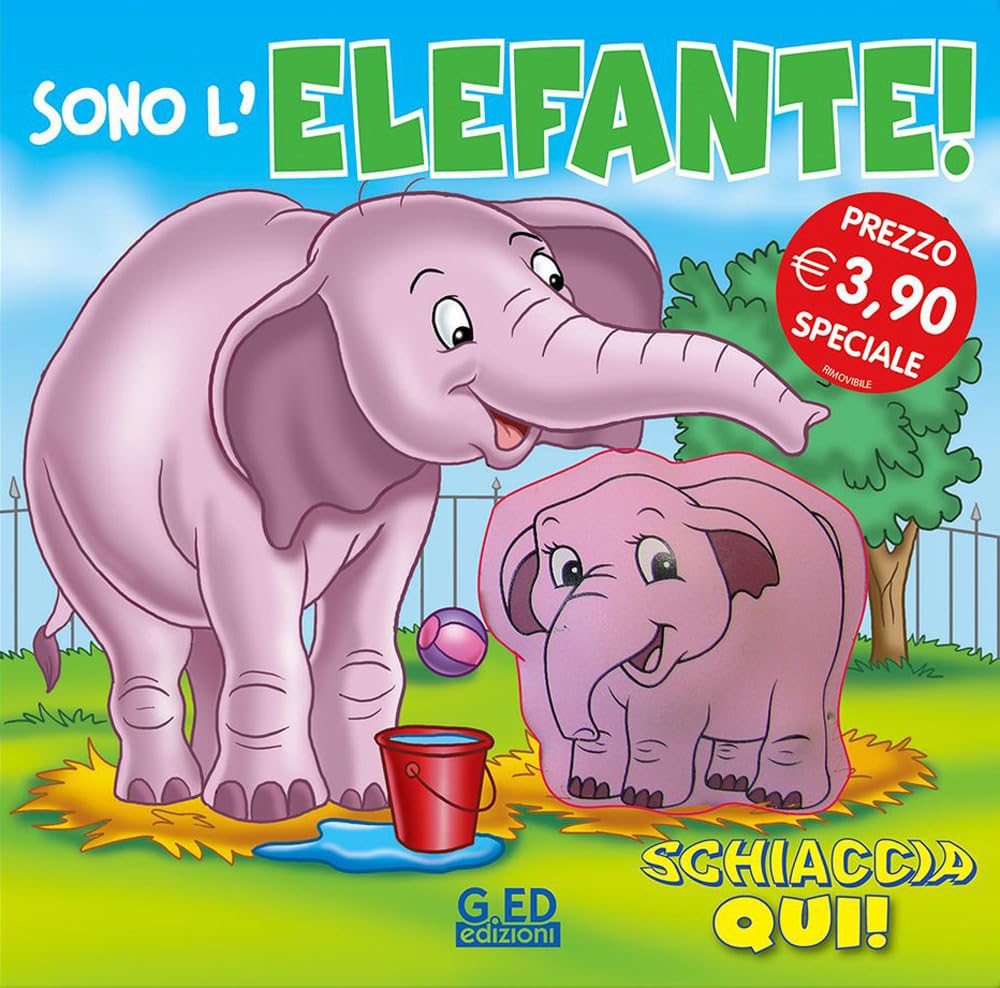 Sono l'elefante! Schiaccia qui Tiptoi & Games