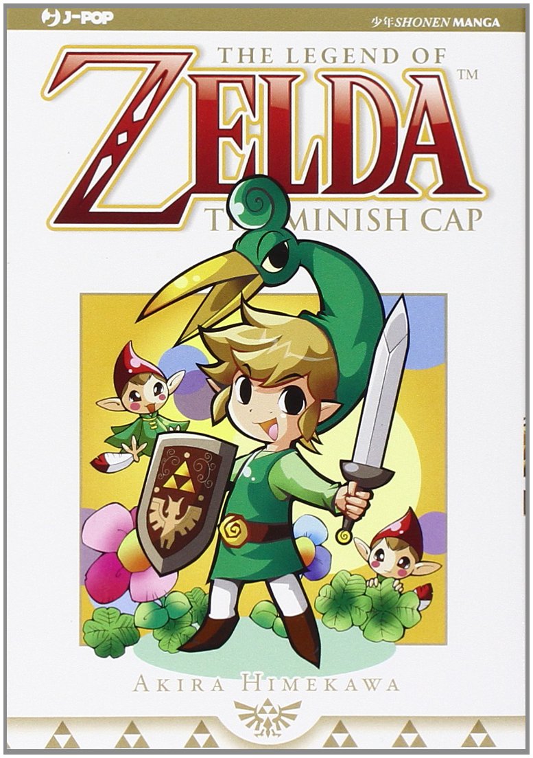The minish cap. The legend of Zelda book