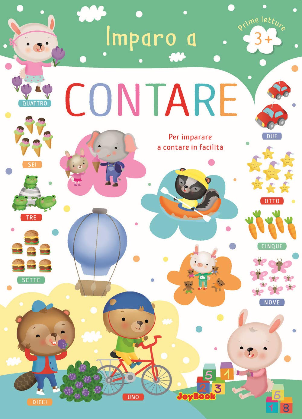 Imparo a contare. Per imparare a contare in modo facile. Prime letture. Ediz. a colori book