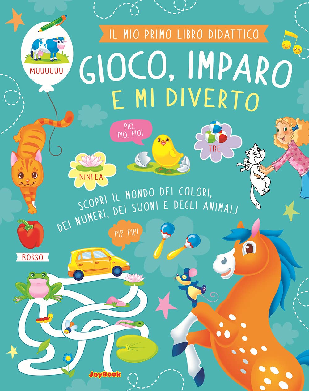 Gioco, imparo e mi diverto. Ediz. a colori book
