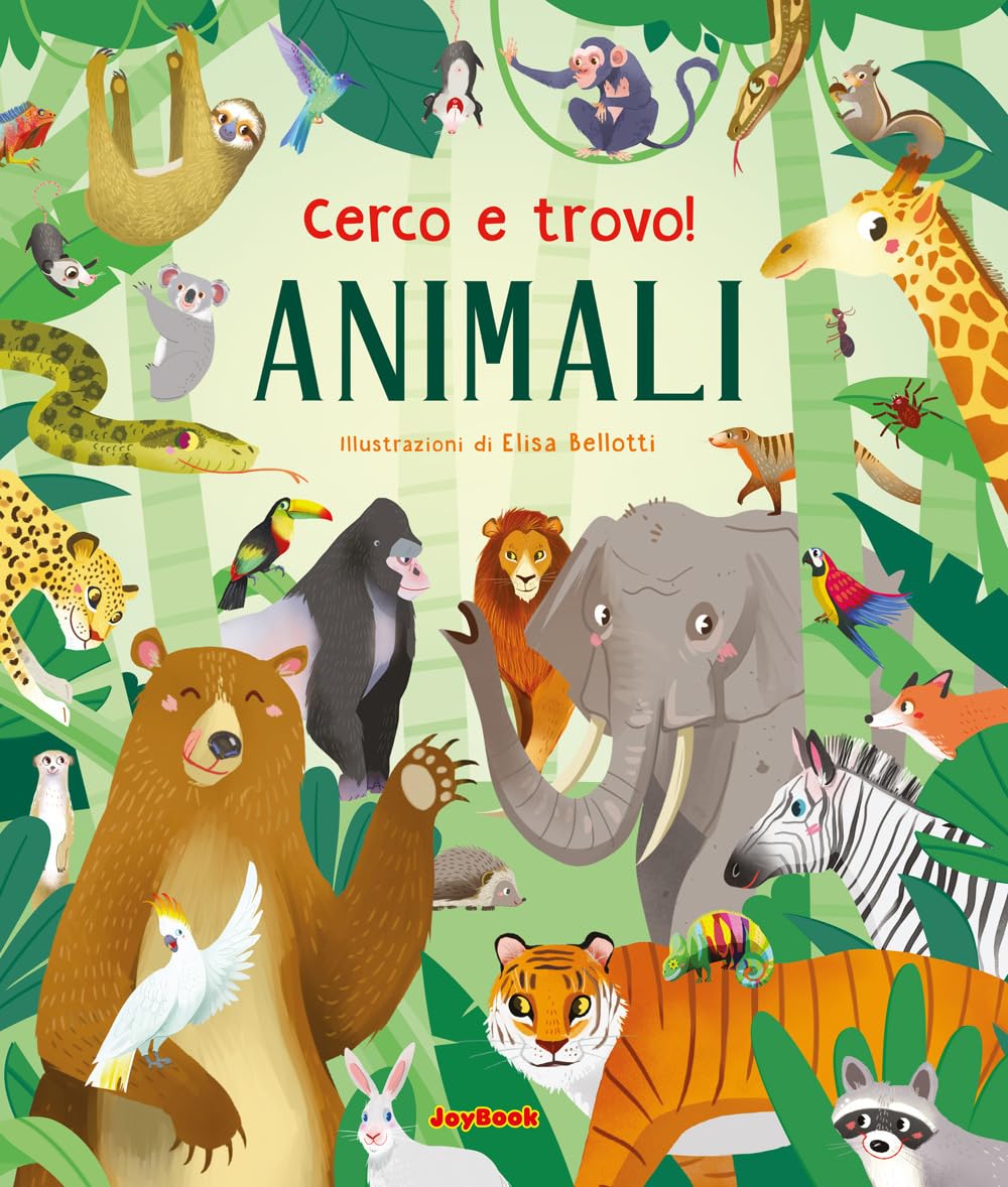 Animali. Cerco e trovo! Ediz. a colori book