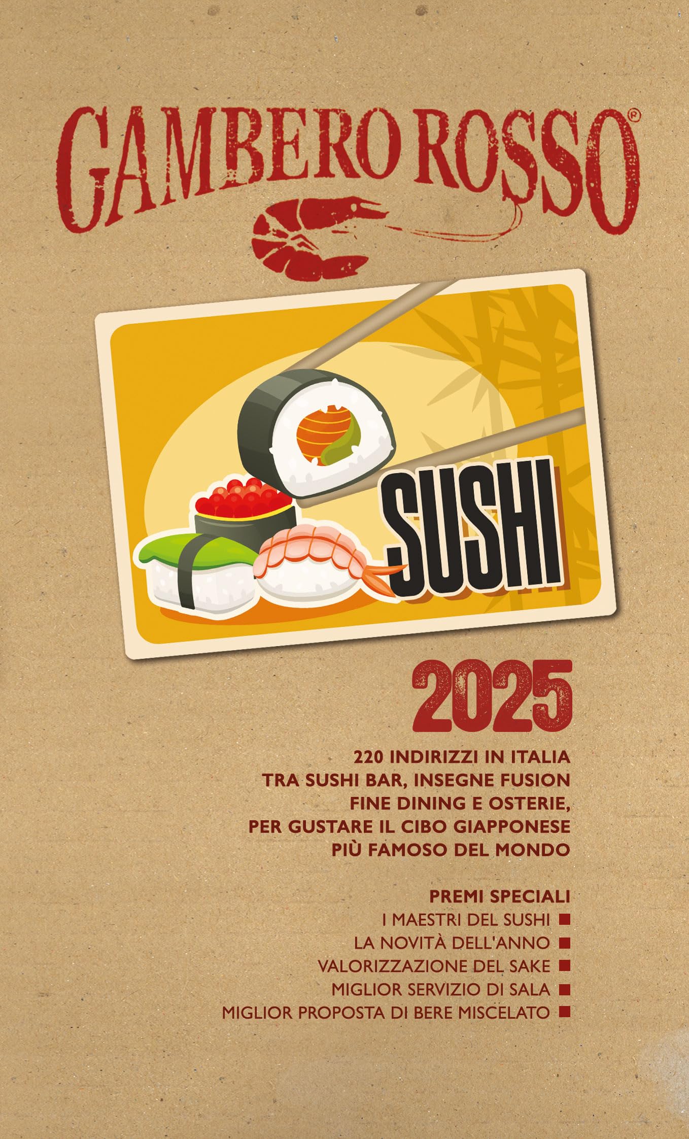 Sushi 2025. 220 indirizzi in Italia book