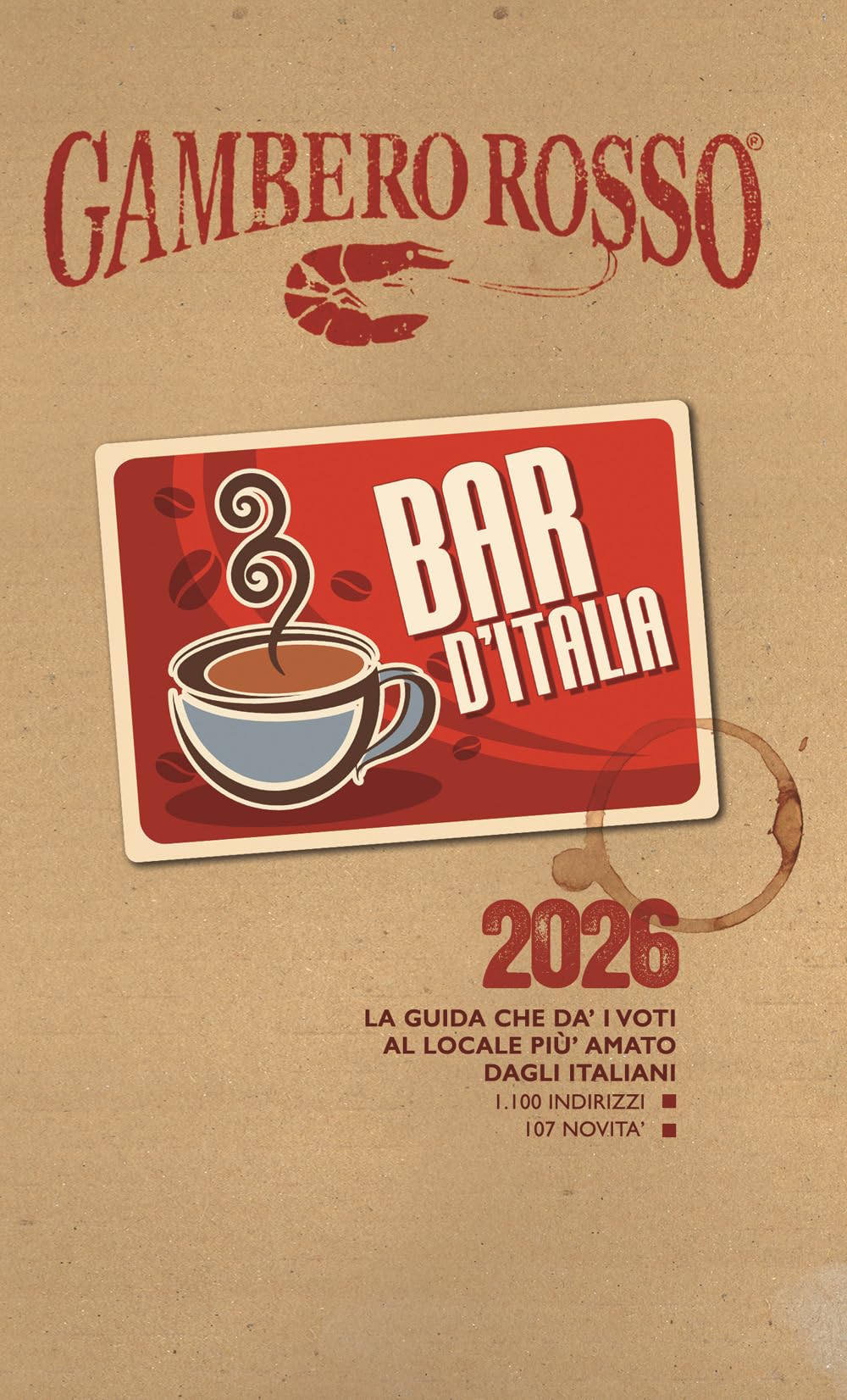 Bar d'Italia del Gambero Rosso 2026 Leisure, Home & Garden