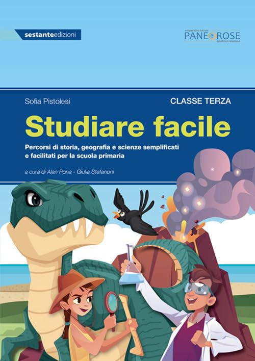 Studiare facile. Classe terza. Percorsi di storia, geografia e scienze semplificati e facilitati. Per la Scuola elementare (Vol. 1) Professional & Reference Books